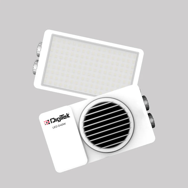 Digitek LED-D40W Bi-Color Portable LED Video Light Professional-Grade Lighting Solution Designed for Photographers, Videographers and Content Creators